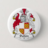 Dutton Familienwappen Button (Vorderseite)