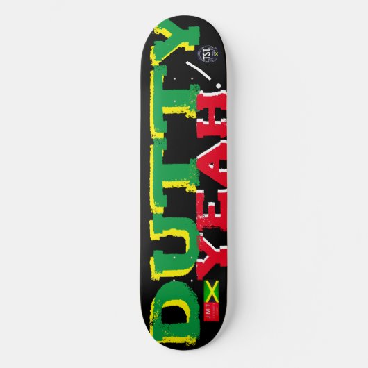 DUTTY YEAH JMT 8 1/2" Skateboarddecke Skateboard (Vorderseite)