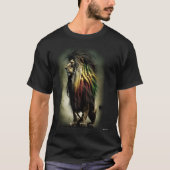 DuttyTees Rasta Lion Three T-Shirt (Vorderseite)