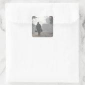 Duty Call Square Sticker (Tasche)