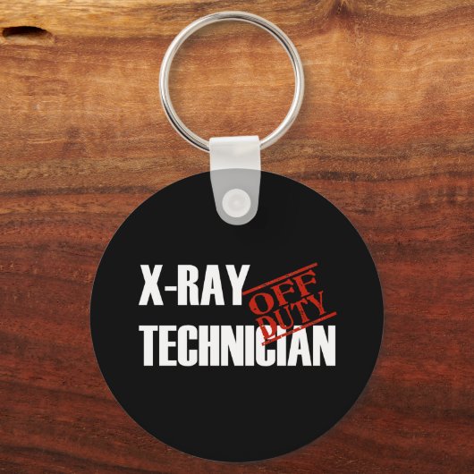 DUTY XRAY TECH DARK SCHLÜSSELANHÄNGER (Vorderseite)