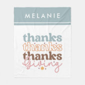 Dutzend Brownies Fleecedecke (Vorderseite)