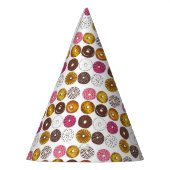 Dutzend Donuts Doughnut Frühstück Junk Food Feinsc Partyhütchen (Links)