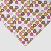 Dutzend Donuts Doughnut Junk Food Breakfast Seidenpapier (Ausschnitt)
