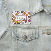 Dutzend Donuts Frühstück Dughnut Konditorei Bäcker Namensschild (Beispiel)