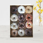 Dutzend Donuts Geburtstag Karte (Gelbe Blume)