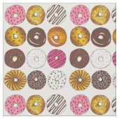 Dutzend Doughnut Donuts Frühstück Junk Food Pastry Stoff (Nahaufnahme)