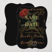 Dutzend Rosen | Termin vormerken Save The Date (Vorne/Hinten)