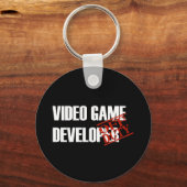 DUTZIG VIDEO GAME DEVELOPER DARK SCHLÜSSELANHÄNGER (Vorderseite)