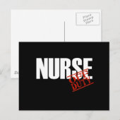 DUTZNURSE DUNK POSTKARTE (Vorne/Hinten)