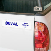 DUVAL AUTOAUFKLEBER (Auf Lkw)