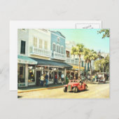 Duval Street Key West Florida Postkarte (Vorne/Hinten)