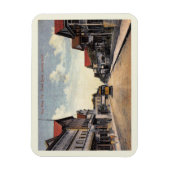 Duval Street, Key West, Florida Vintag Magnet (Vertikal)