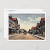 Duval Street, Key West, Florida Vintage Postkarte (Vorne/Hinten)