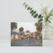 Duval Street Postkarte (Stehend Vorderseite)