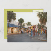Duval Street Postkarte (Vorne/Hinten)