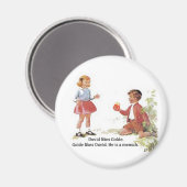 Duvid mag Golde. Magnet (Vorderseite/Rückseite)