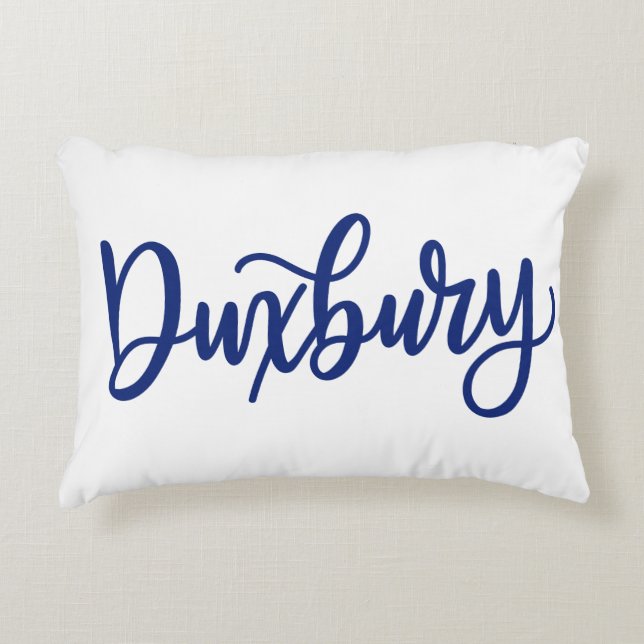 Duxbury Dainty Scripts Pillow Dekokissen (Vorderseite)