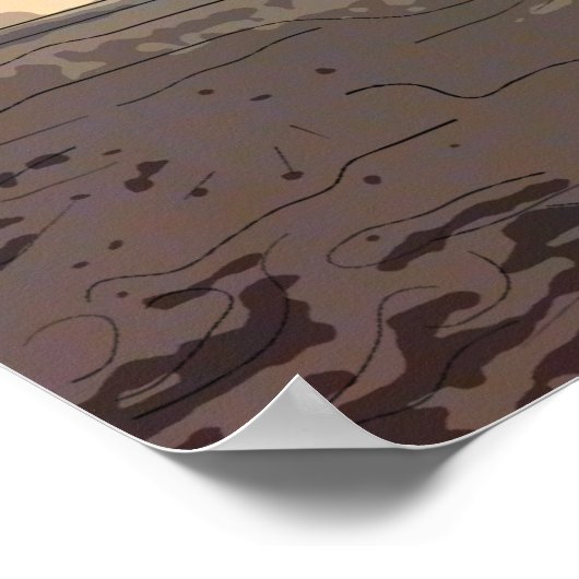 Duxbury Pier, Bug Light Poster (Ecke)