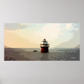 Duxbury Pier, Bug Light Poster (Vorne)