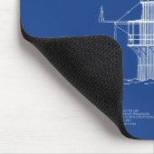 Duxbury Pier Light Lighthouse - Massachusetts - AD Mousepad (Ecke)