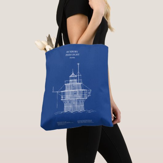Duxbury Pier Light Lighthouse - Massachusetts - AD Tasche (Von Nahem)