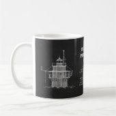 Duxbury Pier Light Lighthouse - Massachusetts - PD Kaffeetasse (Links)