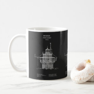 Duxbury Pier Light Lighthouse - Massachusetts - PD Kaffeetasse