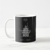 Duxbury Pier Light Lighthouse - Massachusetts - PD Kaffeetasse (Links)