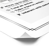 DV 5. Edition Player-Cheatsheet Fotodruck (Ecke)