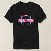 DVa Nerf this Voice line design T-Shirt (Design vorne)