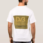 DVB - Digital Video Broadcasting T-Shirt (Rückseite)