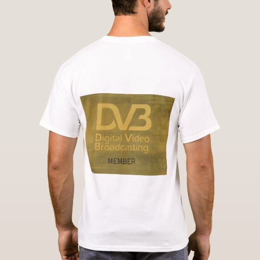 DVB - Digital Video Broadcasting T-Shirt (Rückseite)