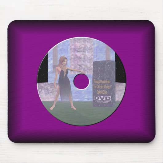 DVD-Label Mousepad (Vorne)