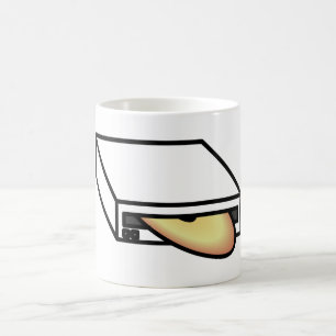 DVD-Laufwerk Kaffeetasse