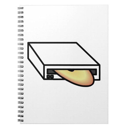 DVD-Laufwerk Notizblock (Vorderseite)