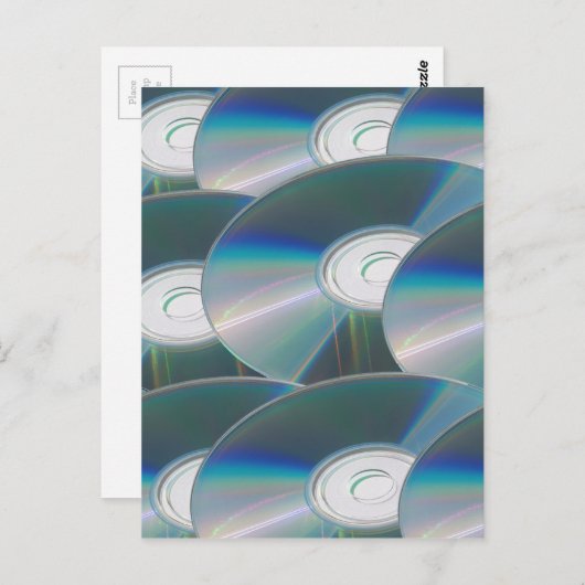 DVD-Laufwerke Postkarte (Vorne/Hinten)