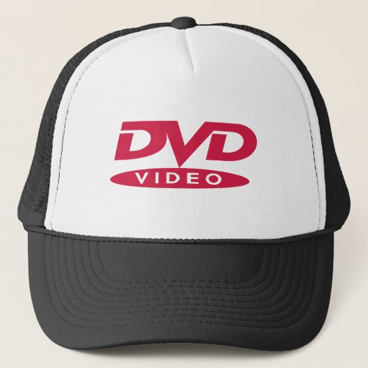 DVD Red Logo - Cap Truckerkappe (Vorderseite)