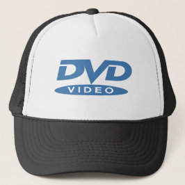 DVD Video Blue Logo - Cap Truckerkappe