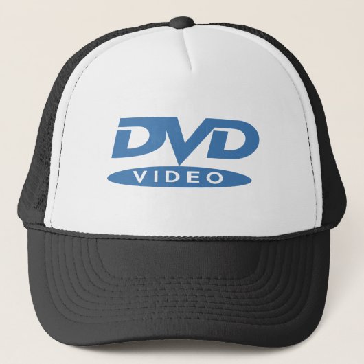 DVD Video Blue Logo - Cap Truckerkappe (Vorderseite)