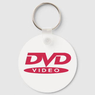 DVD Video Red Logo - Keys Schlüsselanhänger