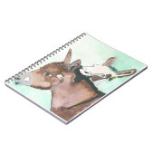D'Vine Donkey-Notebook Notizblock (Linke Seite)