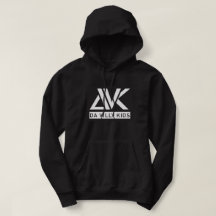 DVK LOGO 3 BLACK HOODIE