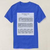 Dvorak American Quartett T-Shirt (Design vorne)