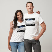 Dvorak vereinfachte Tastatur T-Shirt (Unisex)