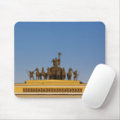 Dvortsovaya-Platz, Triumphbogen, Sonnenuntergang Mousepad (Mit Mouse)