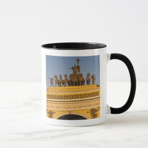 Dvortsovaya-Platz, Triumphbogen, Sonnenuntergang Tasse