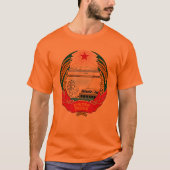 DVRK Nordkorea Emblem Juche Sozialistisch Kommunis T-Shirt (Vorderseite)