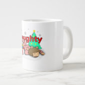 DW Arthurs perfekte Weihnachtsfeier-Tasse Jumbo-Tasse (Vorderseite Rechts)