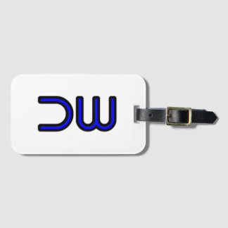 DW DEK-WORX Firmenlogo Gepäckanhänger